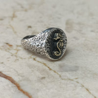 Anello Cavalluccio Marino Linea Mare Nostrum