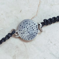Bracciale Cavalluccio Marino con cordino colorato Linea Mare Nostrum