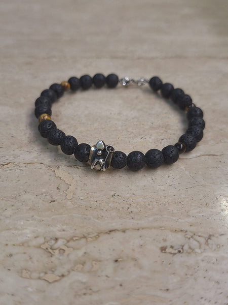 Bracciale Pietre dure simboli Napoli