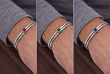 Bracciale Punto – Argento 925 e Brone